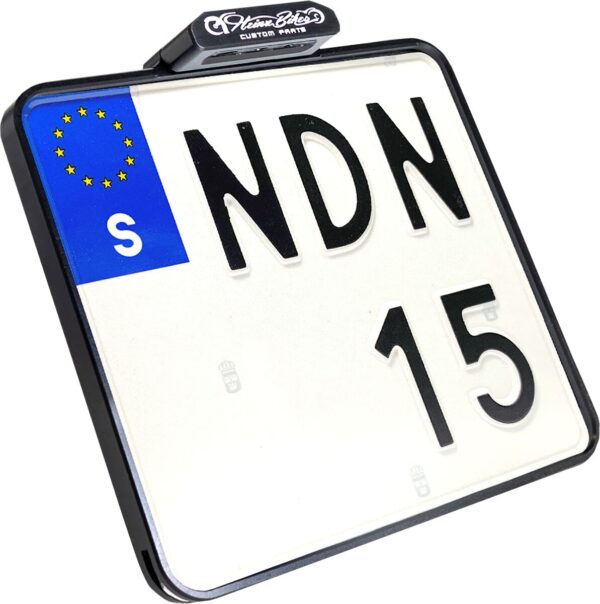 License Plate With Taillight - Image 2