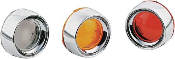 Deep-Dish Bezels with Lens for Bullet Turn Signals - Image 5