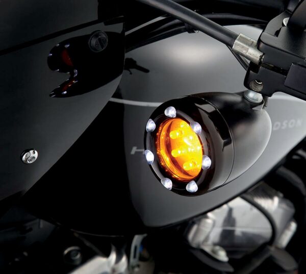 LED "Fire Ring" Kit for Factory "Deuce Style" Turn Signal Housing - Image 2