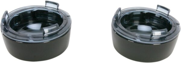Deep-Dish Bezels with Lens for Bullet Turn Signals - Image 2