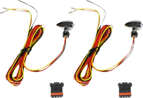 Micro Bullet dual Color LED Turn Signals - Image 2