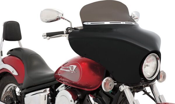 Slotted Stainless Steel Batwing Fairing Trim - Image 2