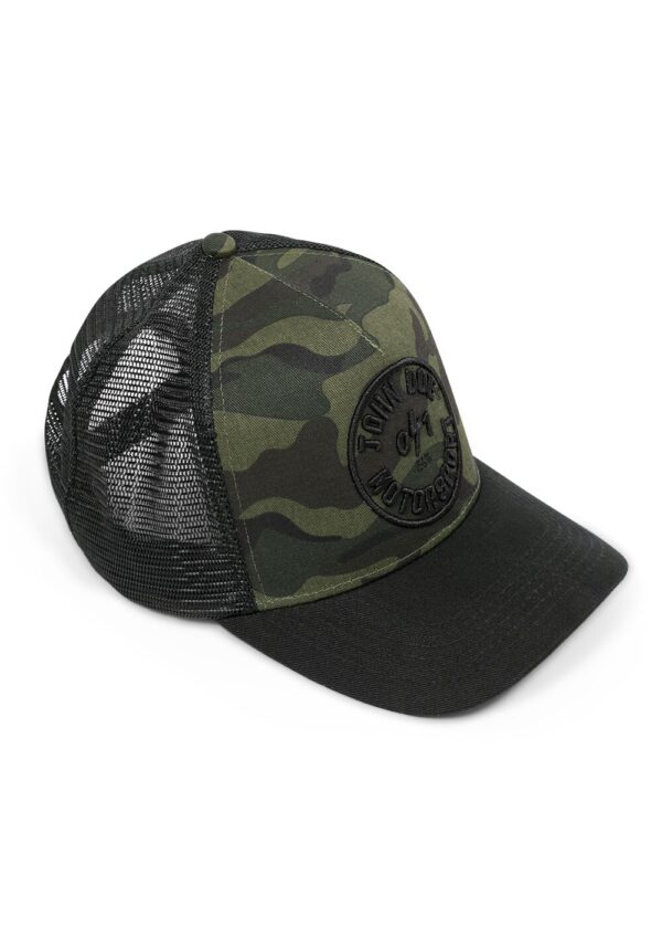 Camo 0/1 Trucker Hat - Image 4