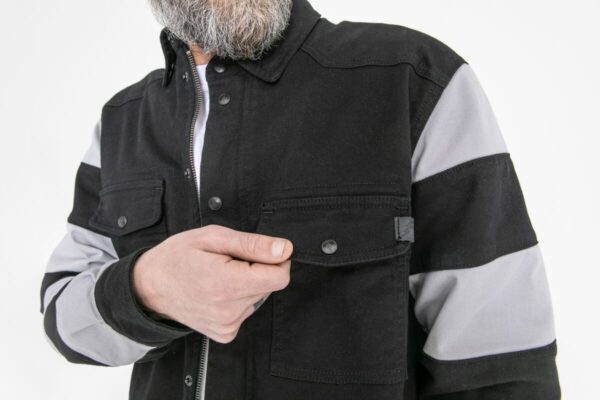 Prison Motoshirt Jacket - Image 8