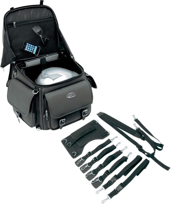 BR3400EX Combination Backrest, Backseat, and Sissy Bar Bag - Image 7