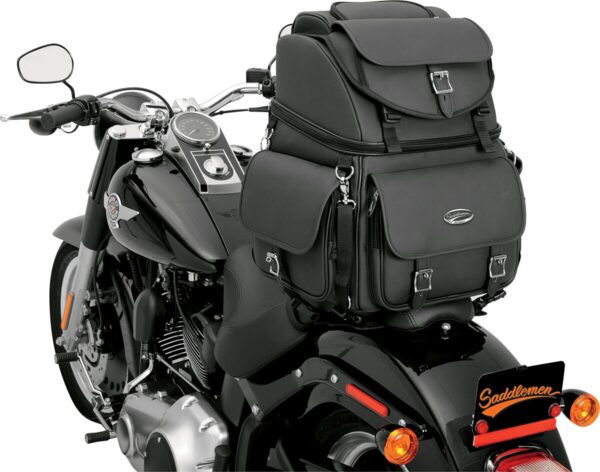 BR3400EX Combination Backrest, Backseat, and Sissy Bar Bag - Image 9