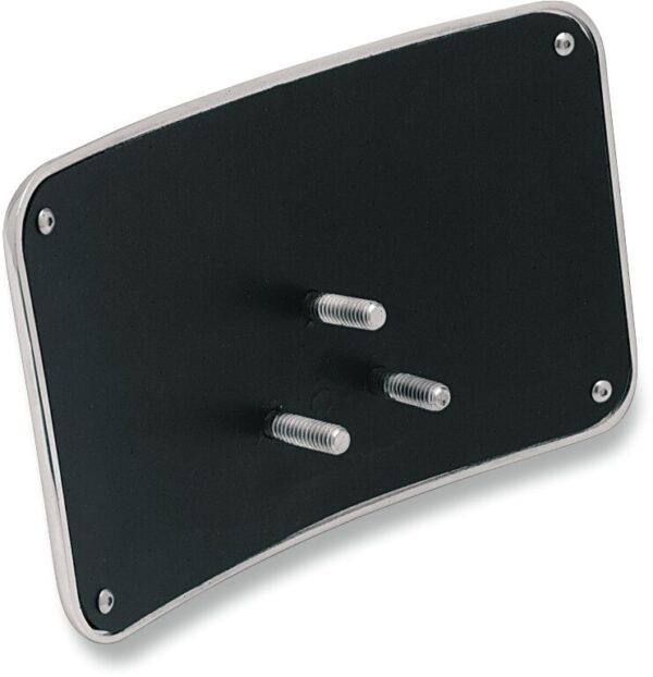 Small Radius Three-Bolt Style License Plate Mount Assembly - Image 2