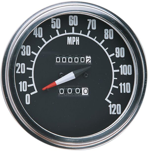 5" FL-Style 2240:60 Speedometer with Reed Switch - Image 3