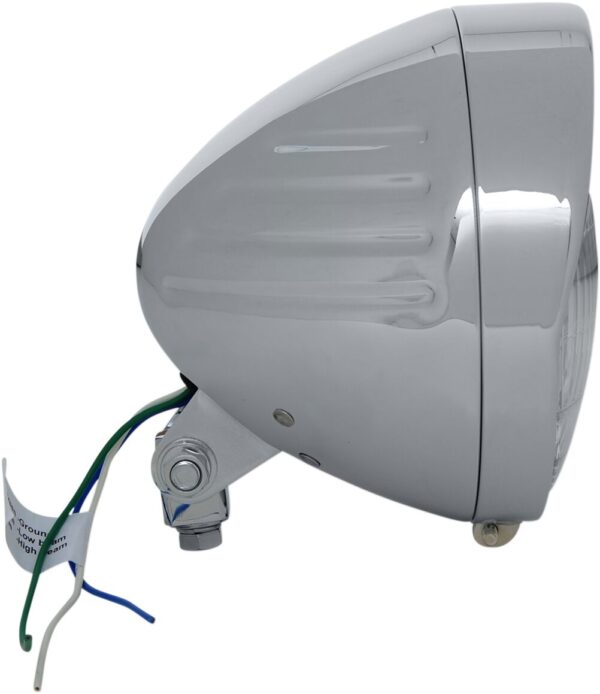 Chrome Custom Springer-Style Headlight Assemblies - Image 2