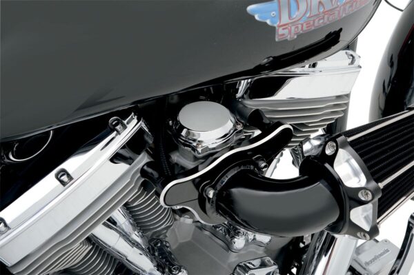 Smooth Chrome Constant Velocity Carburetor Top Cover - Image 2