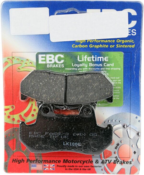 Organic Base "FA" Brake Pads - Image 2